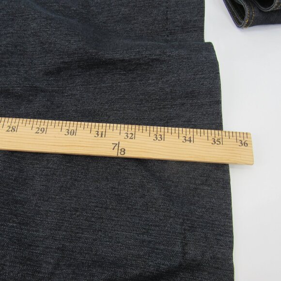 Bisou Bisou Michele Bohbot Women's 3 Button Blue Jean Jacket w/Belt Size Medium - Picture 9 of 11